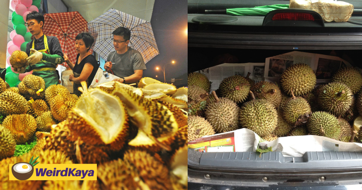 Here are 10 tips on how to get rid of durian smell in your car | weirdkaya