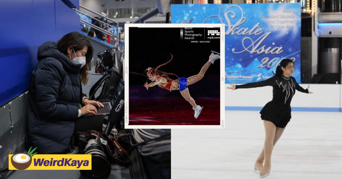 Ex-m’sian figure skater wins 1st place in world sports photography for beijing winter olympic shot | weirdkaya