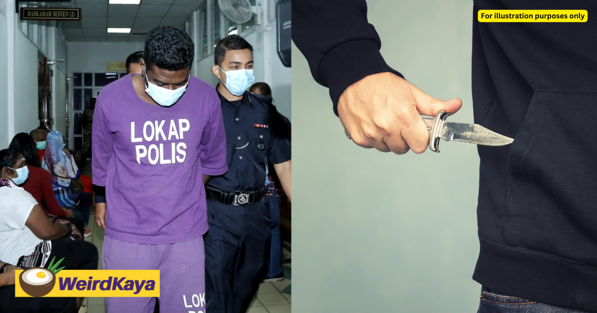32yo m'sian who got out of prison 2 months ago charged with robbing & trying to rape 75yo woman | weirdkaya
