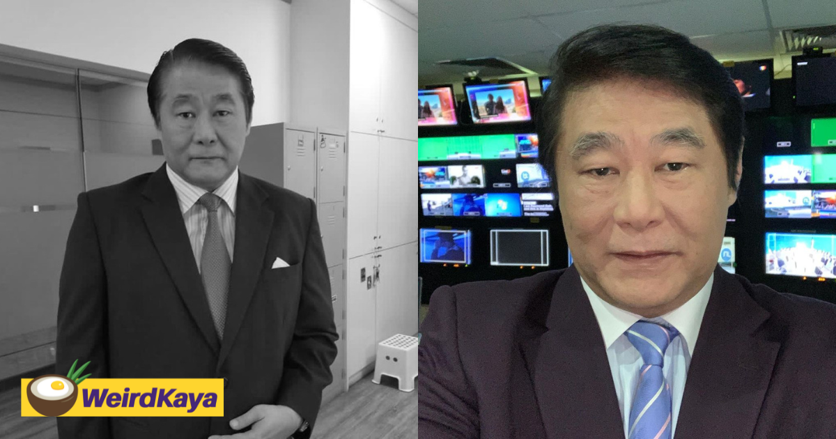 M'sian newscaster raymond goh passes away at 62 after losing battle to stroke | weirdkaya