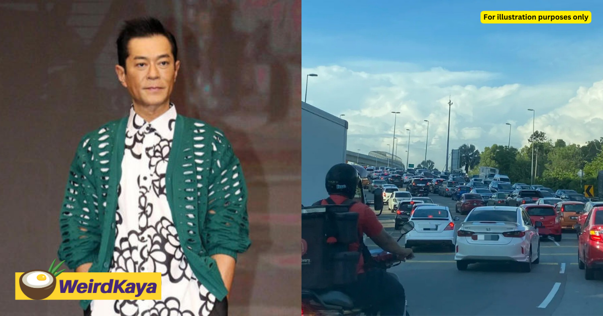 'long enough to take 3 naps' — hk actor louis koo astonished by m'sia's traffic jams | weirdkaya