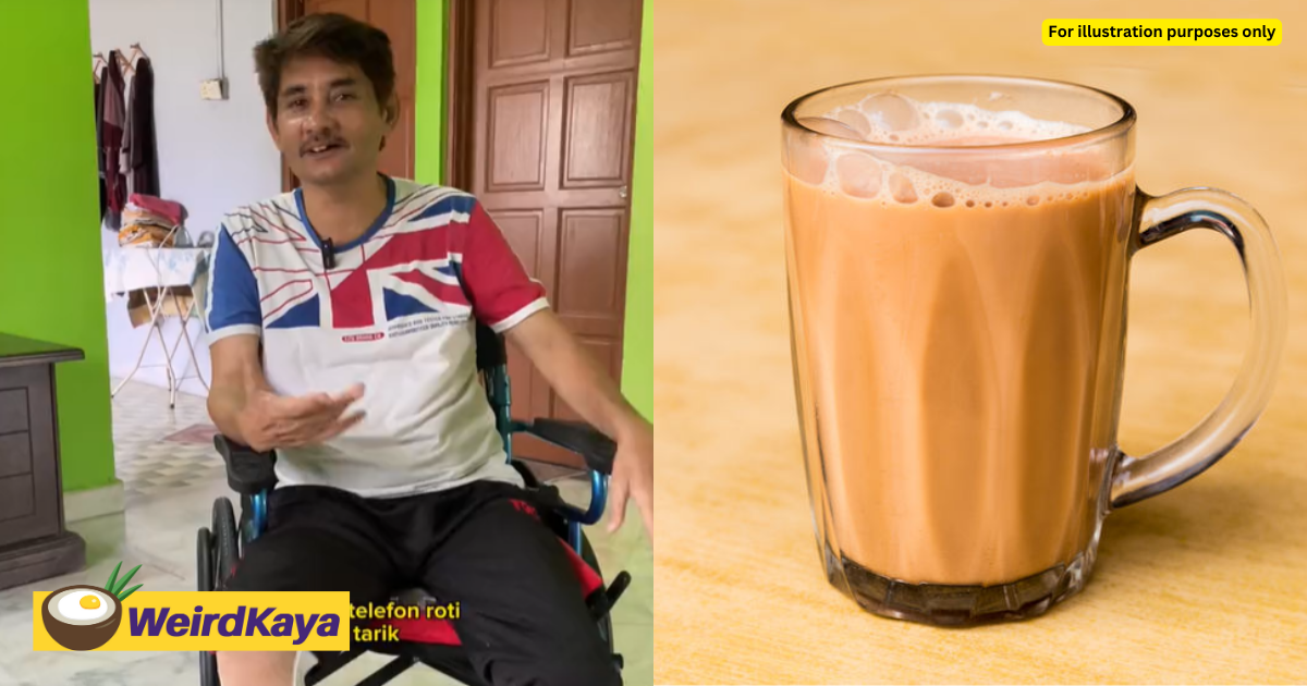 M'sian man has leg cut off after drinking teh tarik 3 times daily for years, now regrets not taking care of his health | weirdkaya