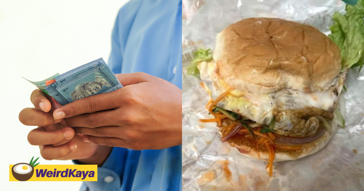 M'sian unhappy over rm0. 50 hike for pj roadside burger stall which was originally priced at rm2 | weirdkaya