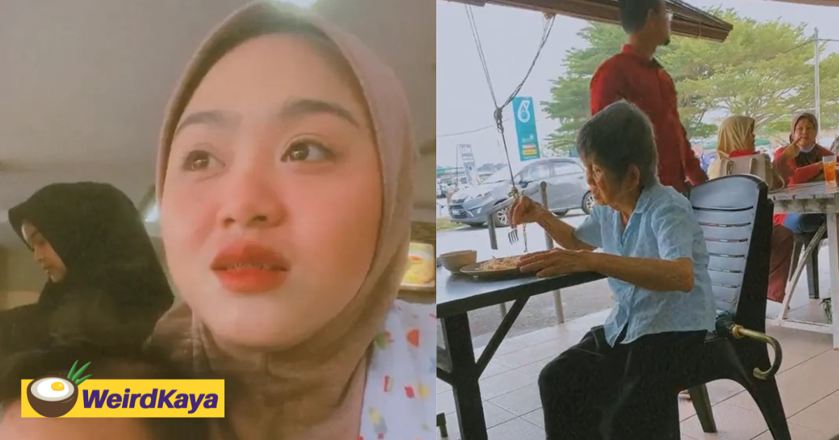 M'sian woman treats old aunty to a meal despite having only rm60 with her | weirdkaya