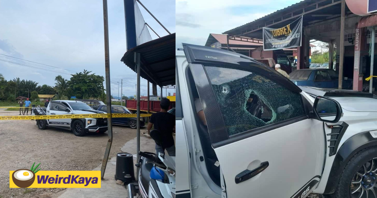 38yo m'sian man shot dead inside pickup truck at kelantan, had criminal record for drugs | weirdkaya