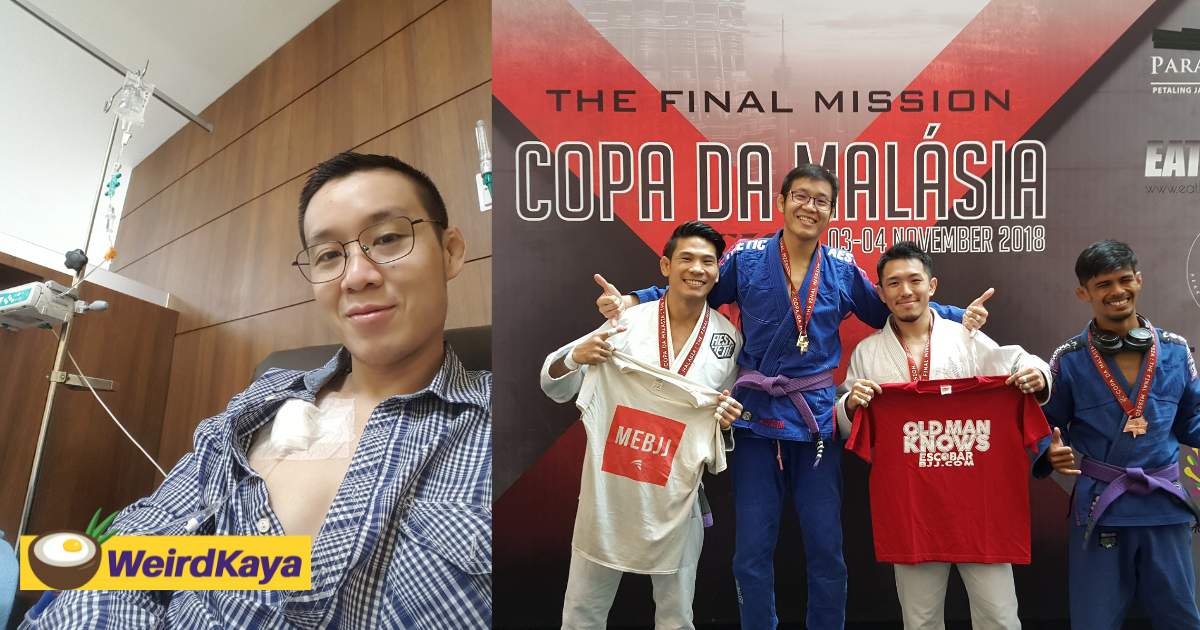 I'm a stage 4 cancer patient. But i didn't let that stop me from earning a black belt & medals in brazilian jiujitsu | weirdkaya