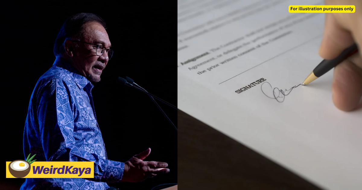 Anwar: m'sian govt departments musn't accept letters not written in malay | weirdkaya