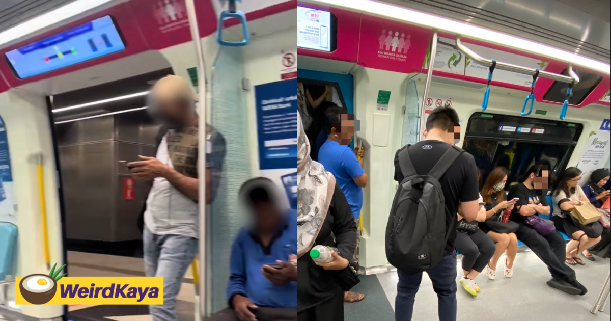 M'sians confused by men who can't seem to avoid female-only coach despite clear signage | weirdkaya
