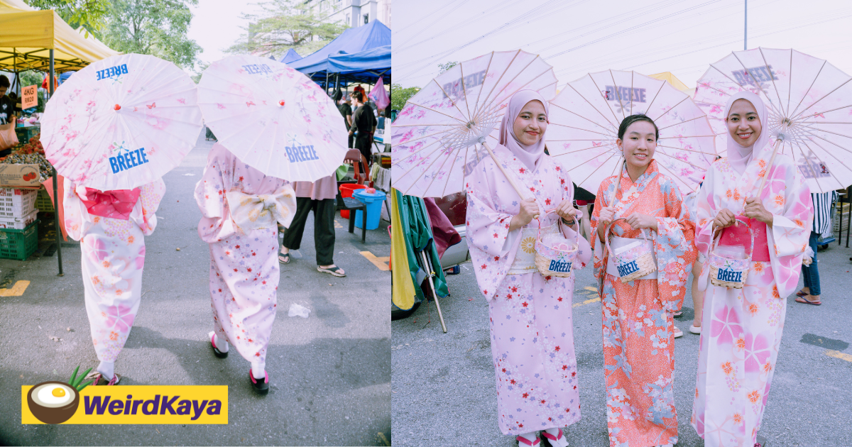 Whole setia alam pasar malam’s been smelling like…sakura lately. But why is that? | weirdkaya