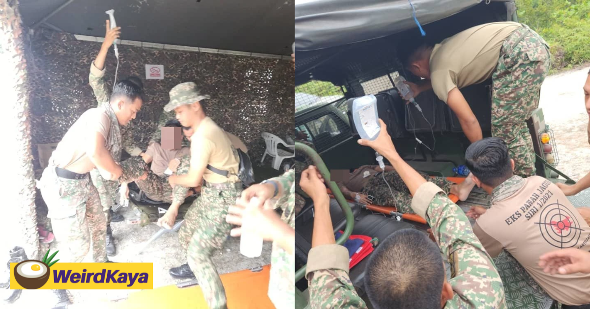 M'sian soldier sprays insecticide into his eyes by accident, later dies from chemical poisoning | weirdkaya