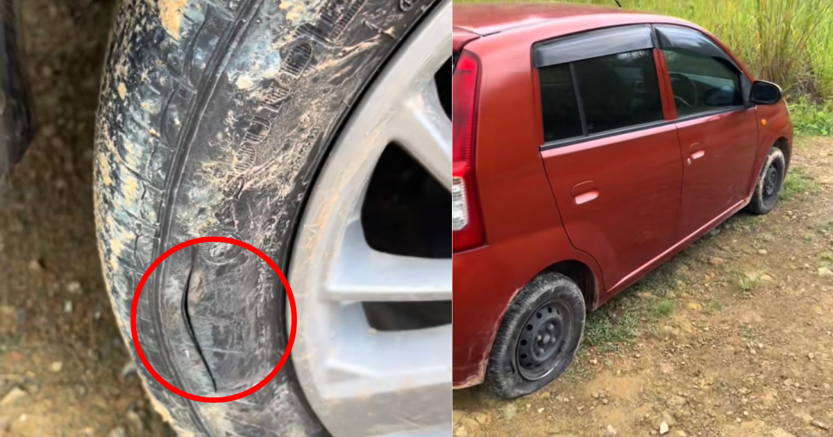 M'sian men' hiking retreat turn sour after their car tyres get slashed by vandals