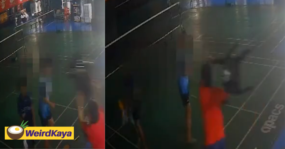M'sian Coach Caught On Tape Beating Players With Plastic Chairs At Kajang Badminton Court