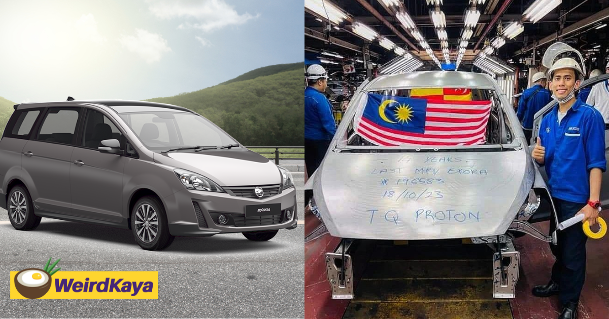 M'sians Bid Goodbye To Proton Exora As It Ends Production After 14 Years