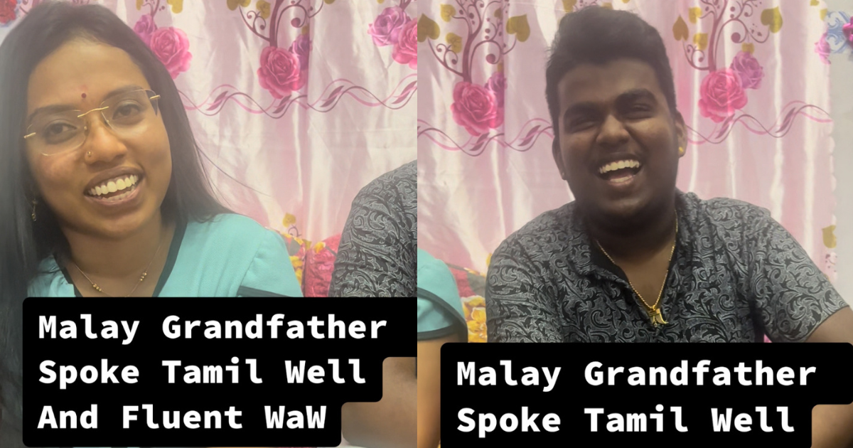 2 malaysian indians impressed by malaysian pakcik  who speak in fluent tamil 