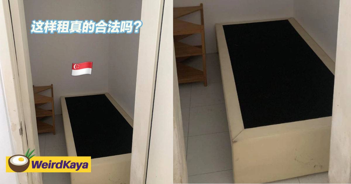 Windowless bomb shelter room being rented out for rm2,200 in s'pore shocks netizens | weirdkaya