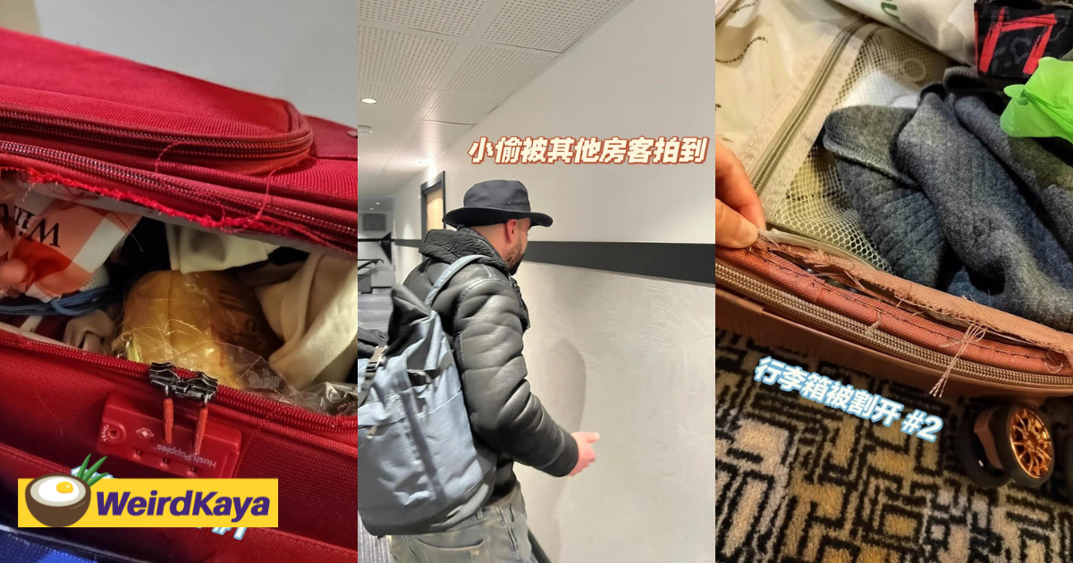 M'sian couple robbed in paris by thief who steals their valuables & splurges on mcdonald's with their credit card | weirdkaya