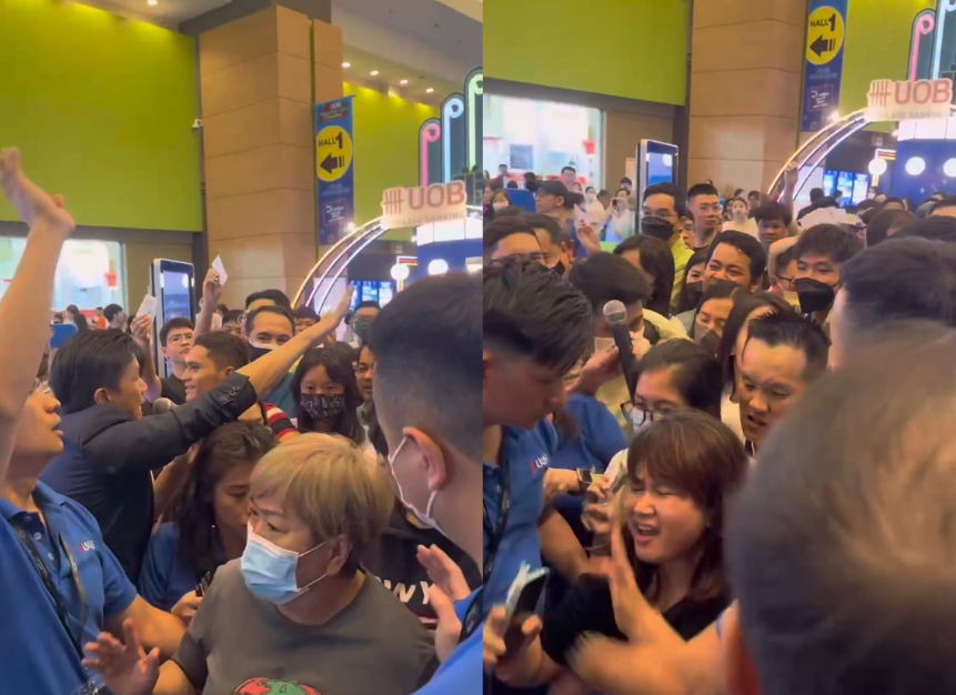 Credit card event turns chaotic at midvalley kl