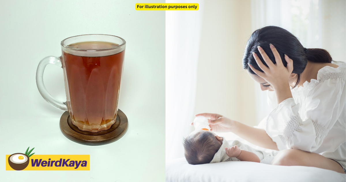 M'sian single mother persuades children to drink teh o & warm water instead of milk as she's not able to afford it  | weirdkaya