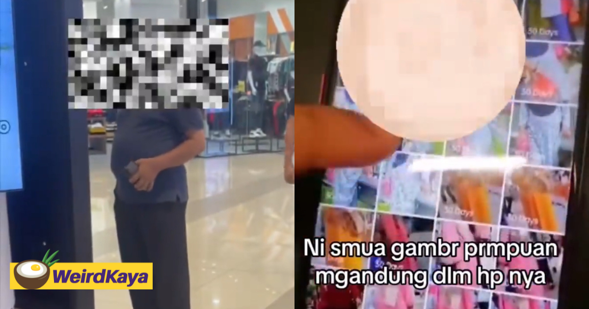 M'sian man arrested for secretly recording stranger, photos of pregnant women found on his phone | weirdkaya