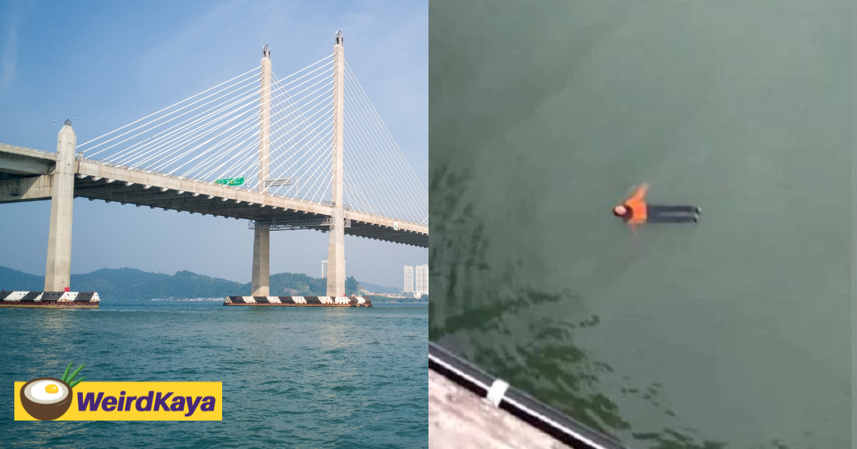 15yo m'sian girl asks e-hailing driver to stop at penang bridge before jumping off | weirdkaya