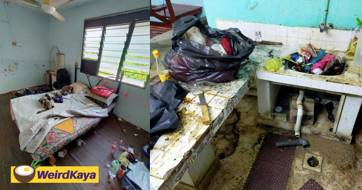 M'sian man in despair after the house his parents rented out gets trashed by tenant | weirdkaya