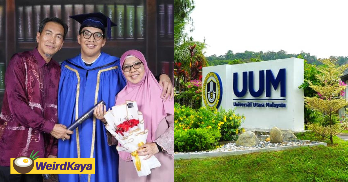 31yo m’sian student refuses to let dystonic cerebral palsy stop him from earning law degree from uum | weirdkaya
