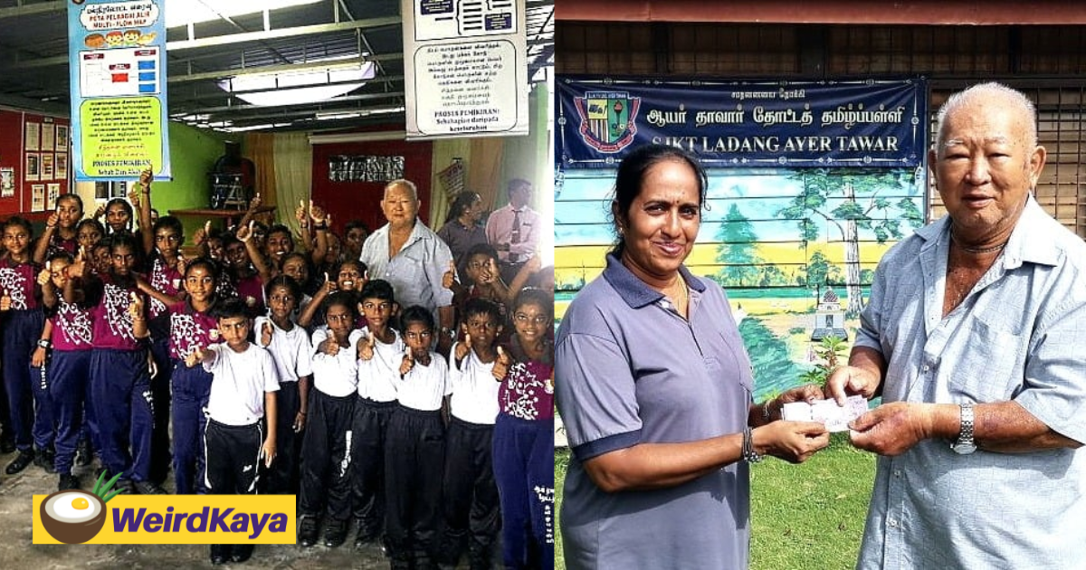 M'sian man supports tamil primary school in perak by not collecting rent for 30 years | weirdkaya