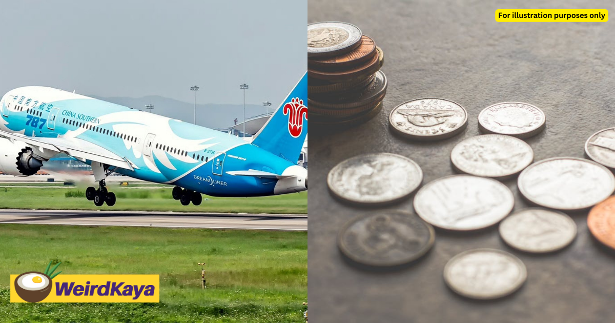 Passenger throws coins at china southern airlines plane, flight gets delayed for 3. 5 hours | weirdkaya