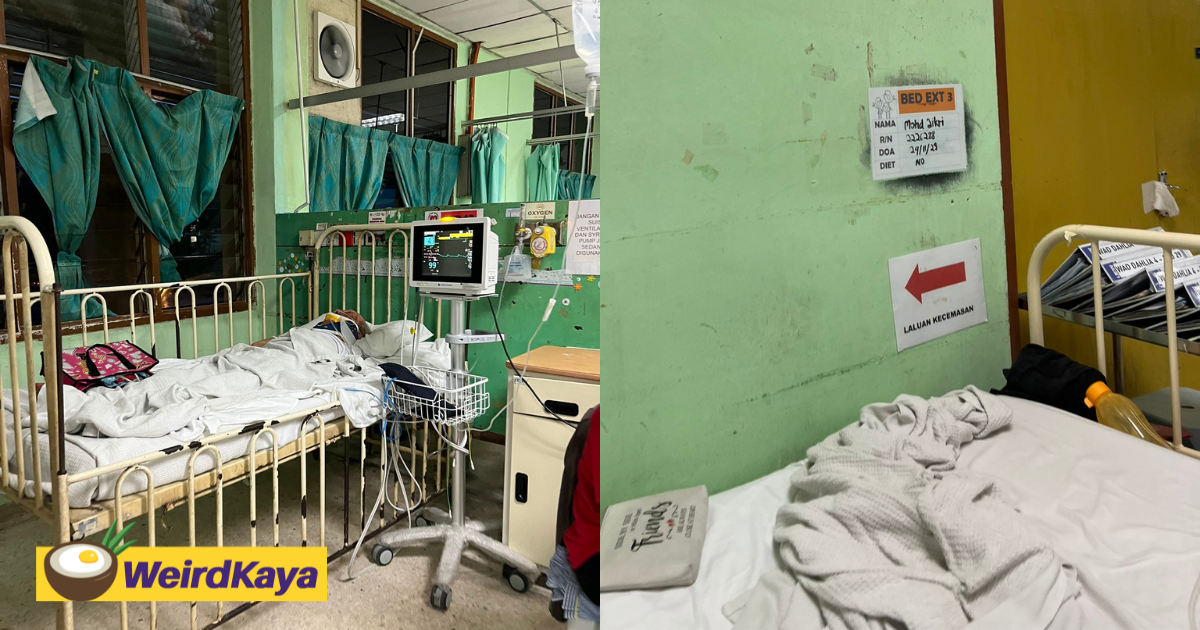 M'sian woman outraged by subpar facilities at govt hospital in jb | weirdkaya