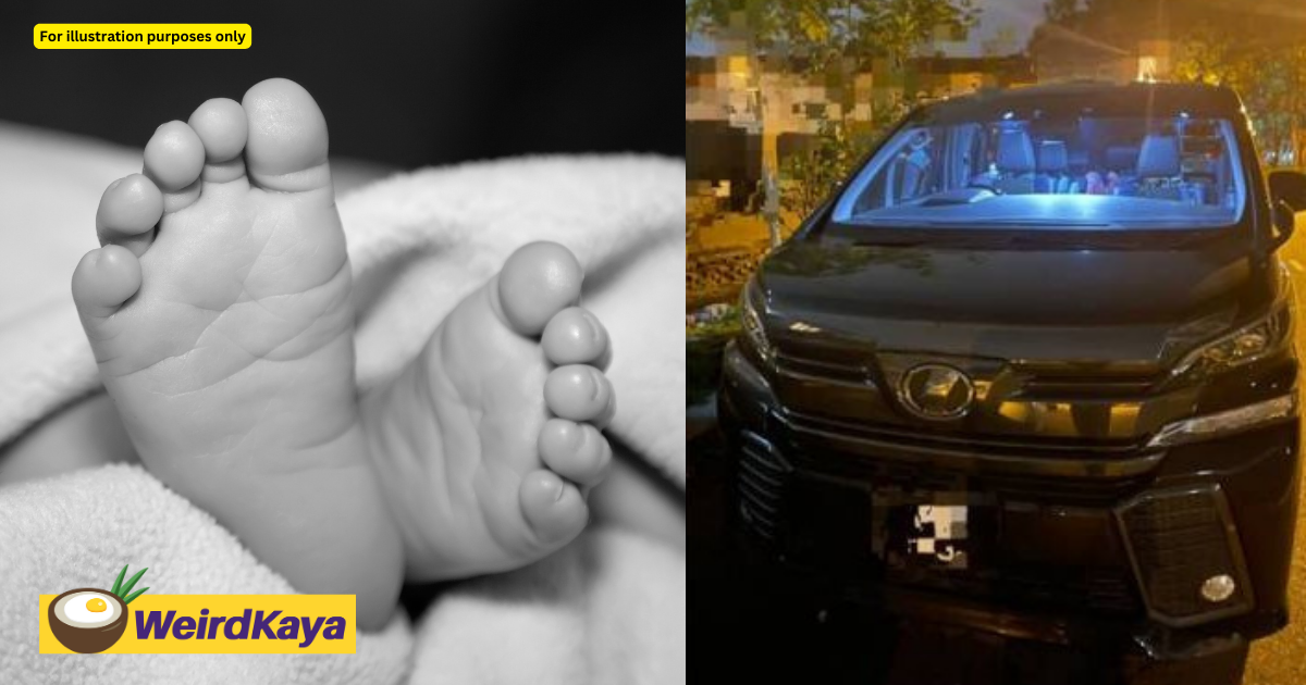 2yo m'sian girl dies after she was left inside the car for 8 hours | weirdkaya