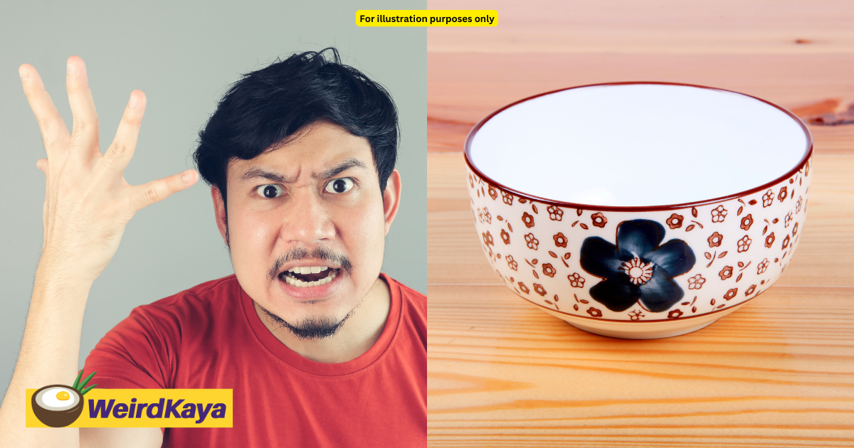 M'sian angered by melaka restaurant who charged him rm0. 30 for an empty bowl | weirdkaya