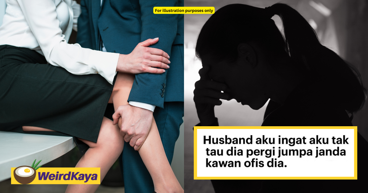 M'sian woman catches her husband cheating at his female colleague’s flat through a viral post online | weirdkaya