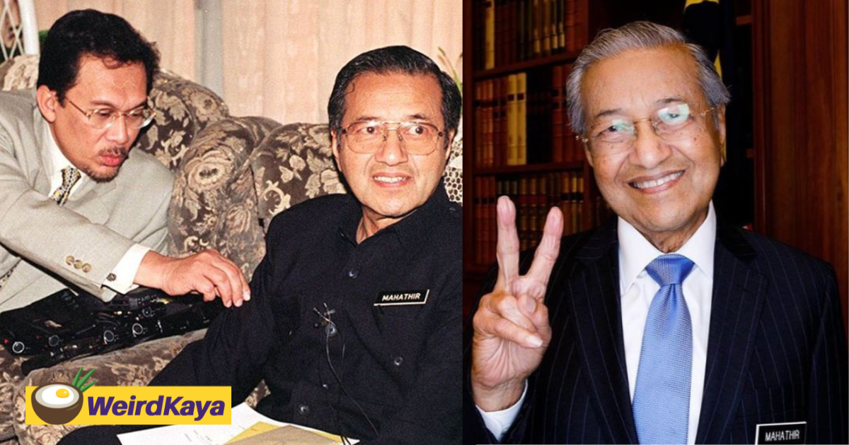'it was impossible after the sheraton move' - mahathir reveals why he didn't let anwar become pm earlier  | weirdkaya