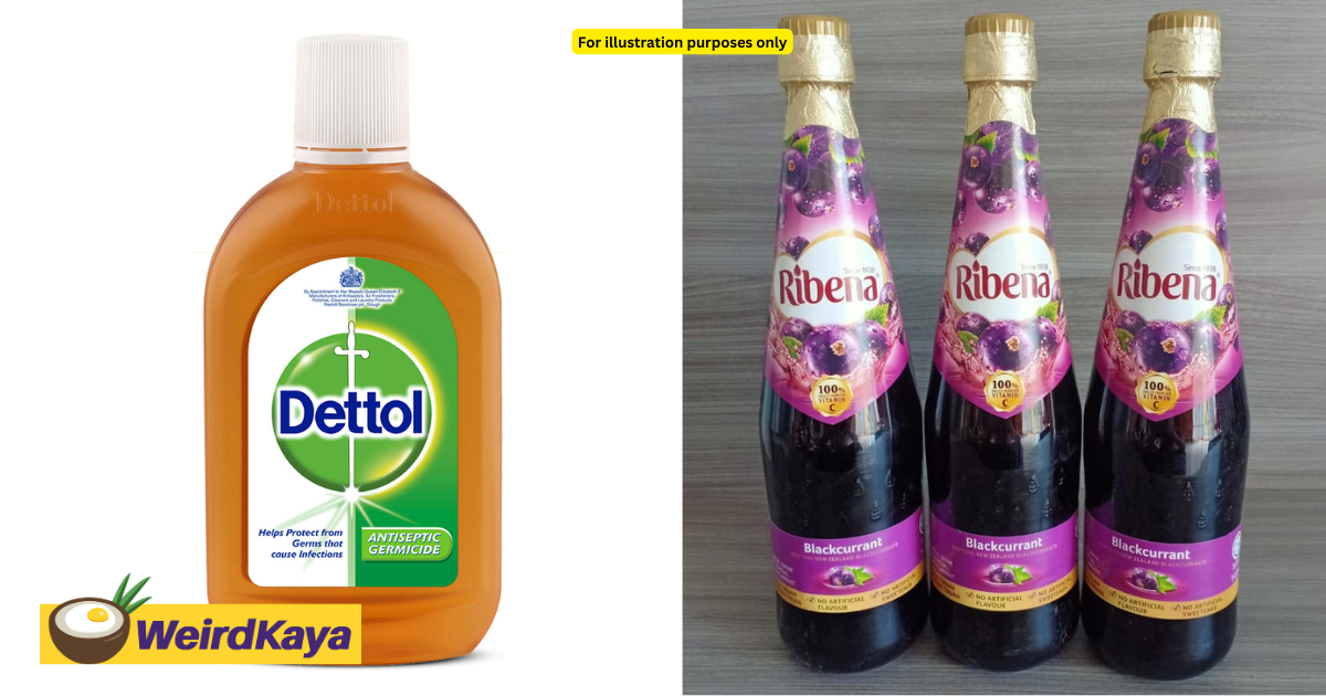 S'pore maid puts dettol into ribena drink of boss' grandkids, says she did so to avoid doing work | weirdkaya