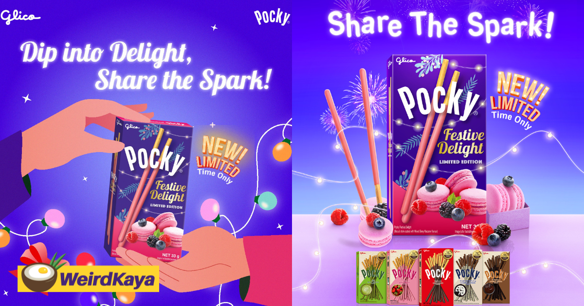 Indulge in year-end joy with pocky's new limited edition sweet-fruity treat! | weirdkaya