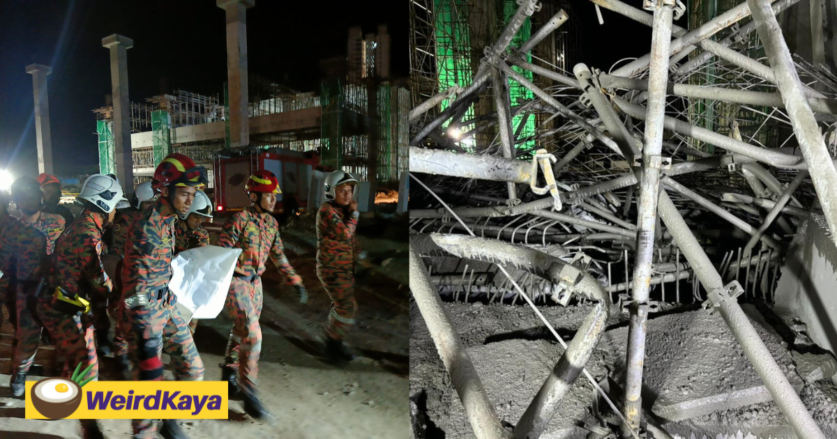 3 killed, 2 seriously injured after building collapses in penang | weirdkaya
