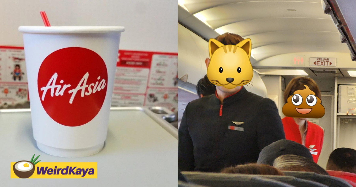 Airasia passenger claims flight attendant overcharged him and his wife for in-flight meal | weirdkaya