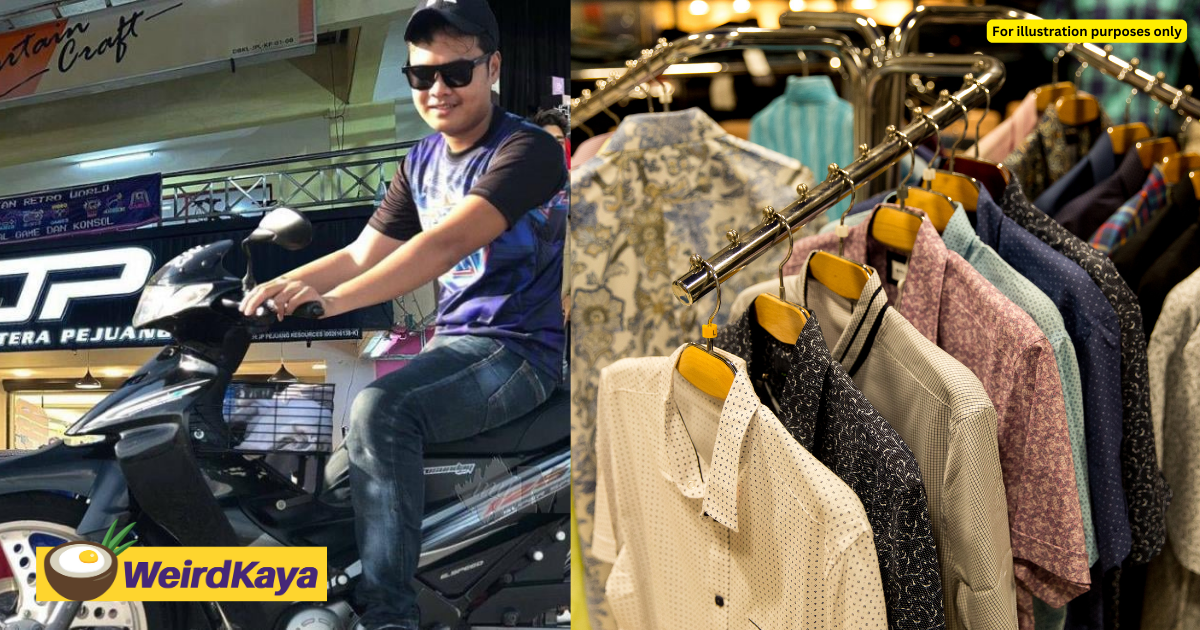 Ex-mat rempit runs clothing store after losing friends to accidents, now earns 6-figure income | weirdkaya