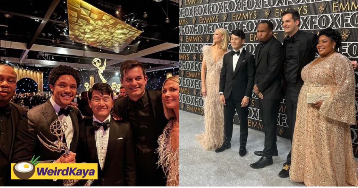 Johor-born comedian ronny chieng wins emmy award for 'the daily show' | weirdkaya