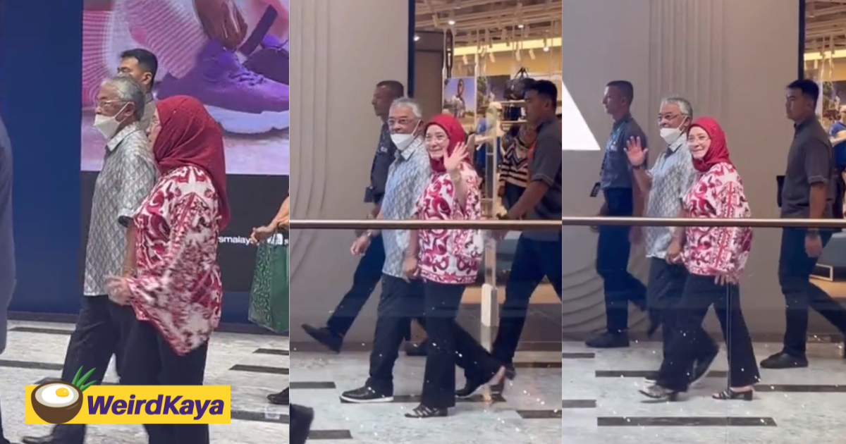 Agong spotted hanging out at trx, wins praises over his down-to-earth personality | weirdkaya