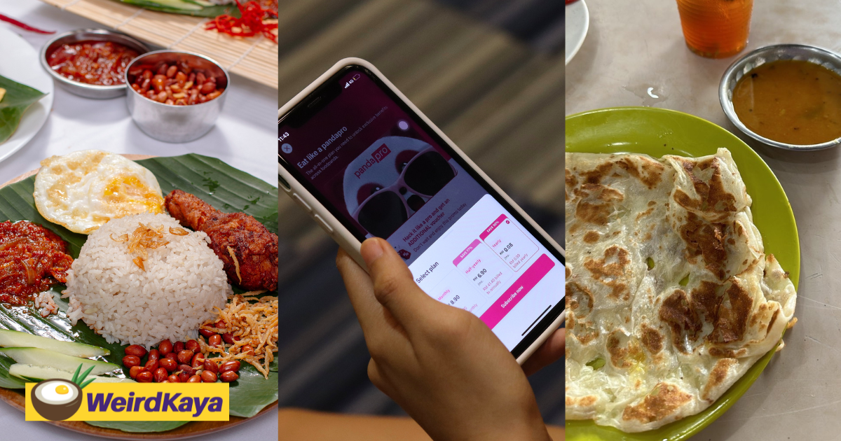 Roti canai & nasi lemak crowned all-day champions in foodpanda rewind 2023 as m'sians can't get enough | weirdkaya