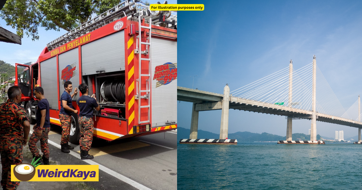 M’sian firefighters rescue 17yo girl who was stranded under penang bridge for 2 days | weirdkaya