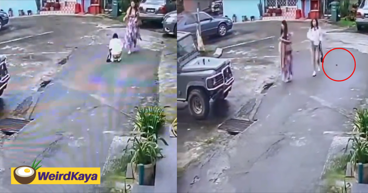 Foreign woman poops in front of homestay at cameron highlands | weirdkaya