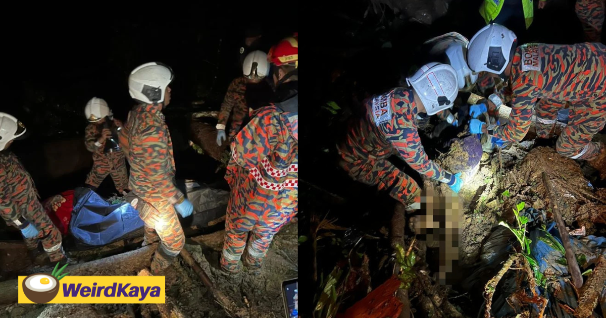 5 buried alive in cameron highlands landslide, 1 body found | weirdkaya