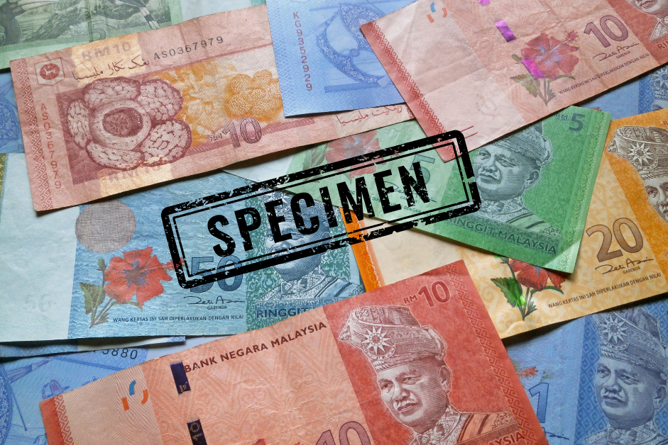Ringgit malaysia notes