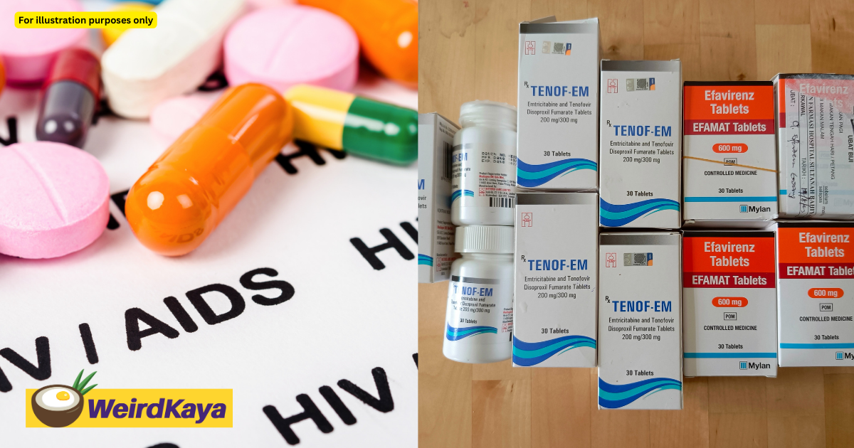 M'sian man slammed for selling hiv meds he got from govt hospital on social media | weirdkaya