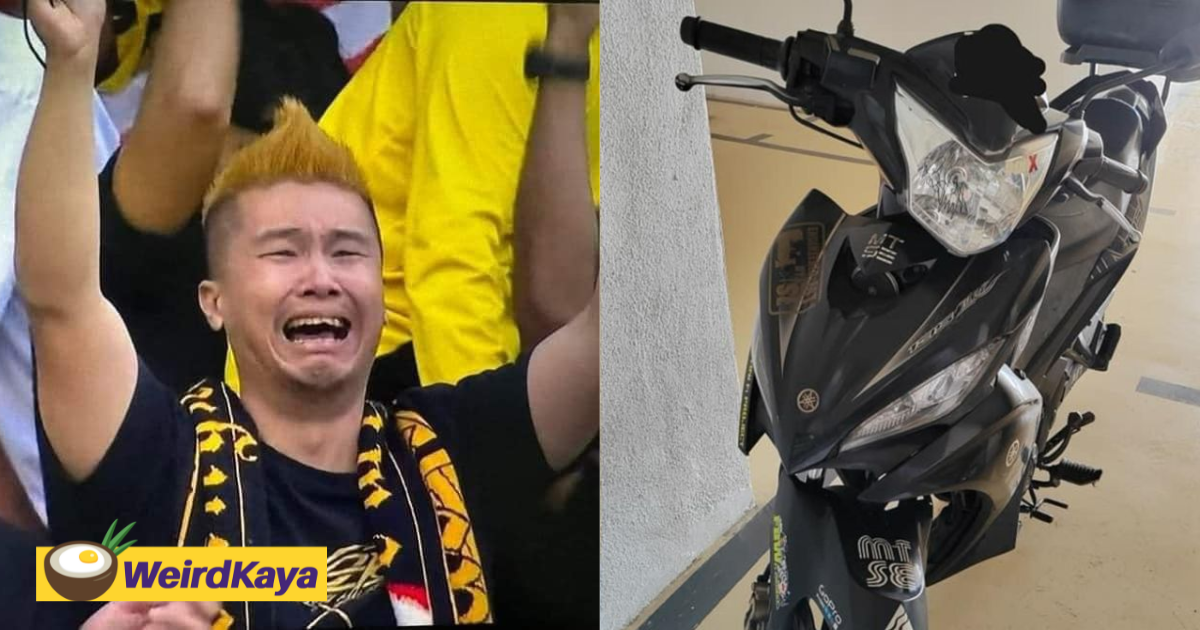M'sian football fan sells motorbike just to watch m'sia vs. South korea at asian cup in qatar | weirdkaya
