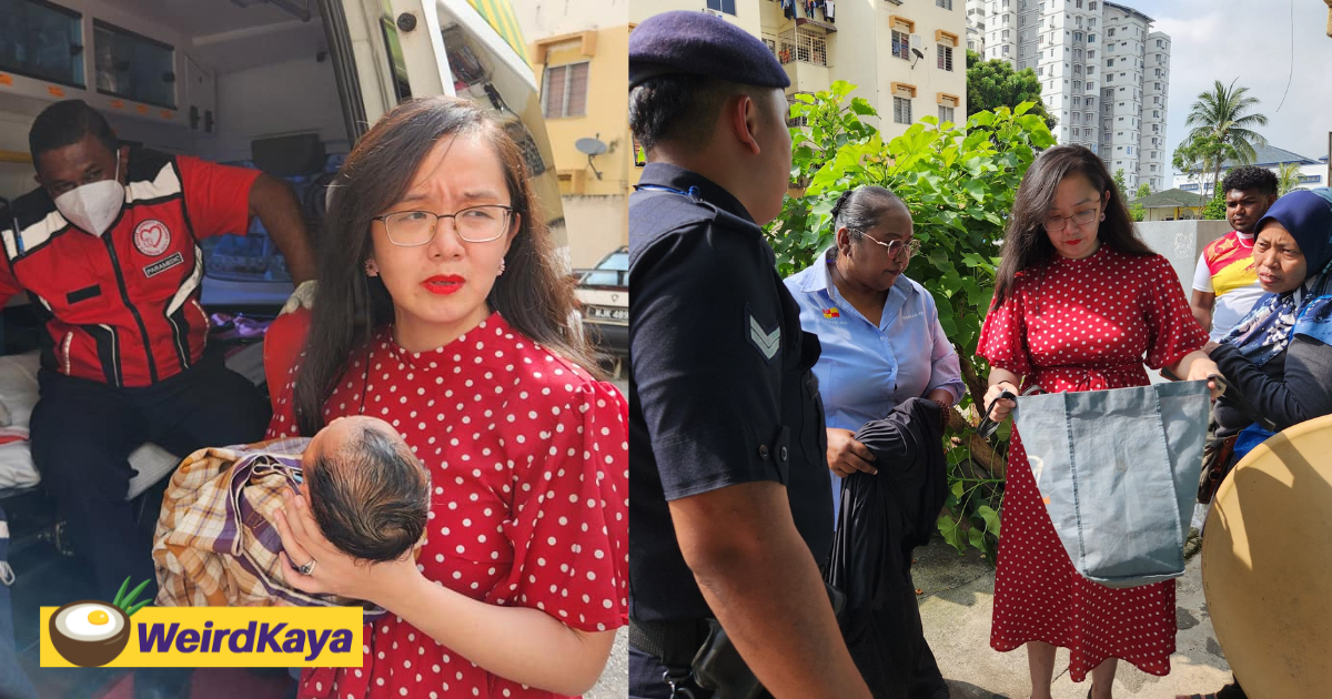 1-month-old baby found abandoned in front of shoplot in subang jaya | weirdkaya