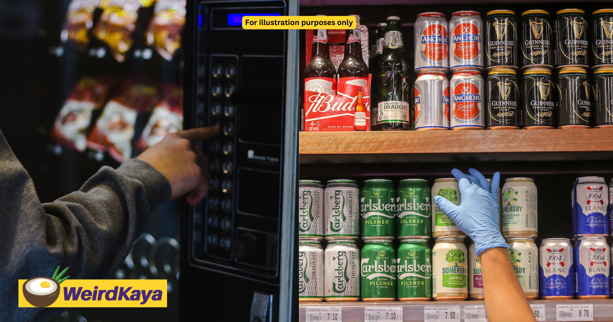 Jakim: vending machines may be put up to prevent muslim workers from handling alcohol | weirdkaya