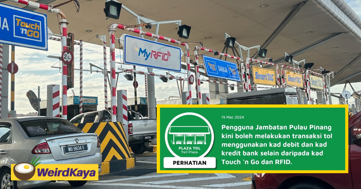 You can now use debit & credit cards to pay tolls at penang bridge & enjoy 20% off if you're a penangite | weirdkaya